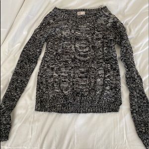 Black and White Sweater